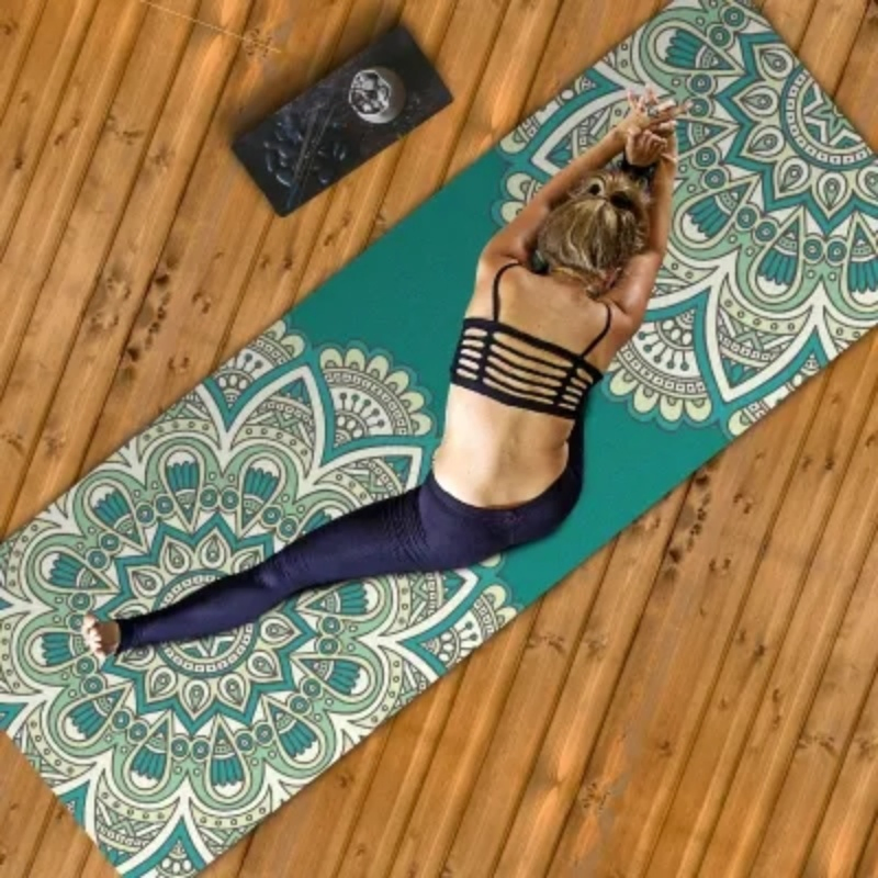 Blue EPE Composite Printed Color Film for Yoga Mat