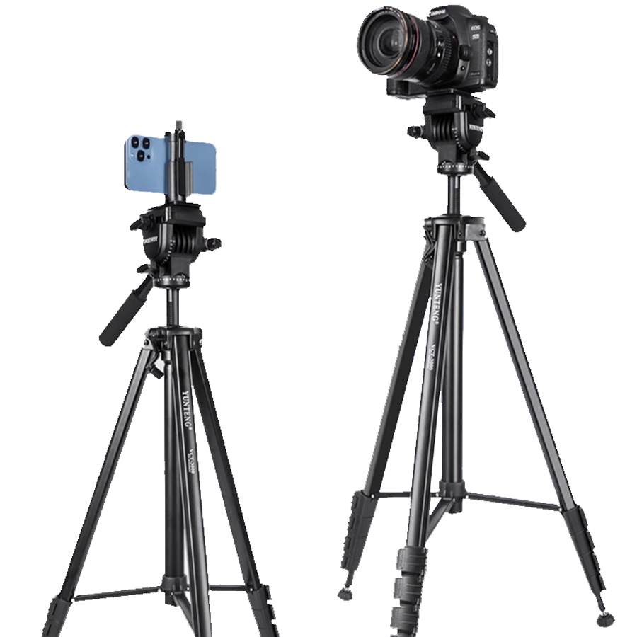 Профессиональный штатив YUNTENG VCT-3000 с гидравлической головкой