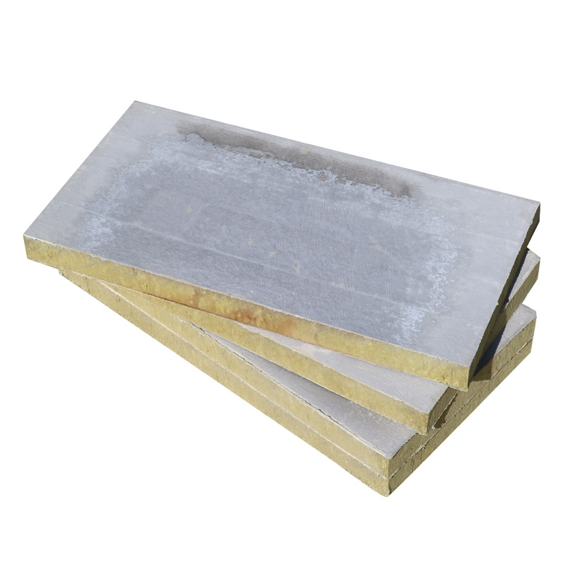 Mechanical Rock Wool Purification Board, Garage Partition Rock Wool Board, Color Steel Sandwich Panel