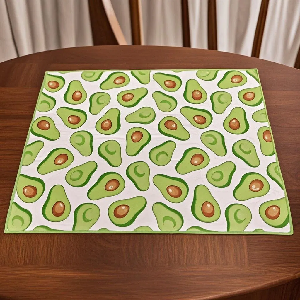Multi-Purpose Microfiber Table Mat – Durable, Versatile, and Suitable for Dining and Crafting