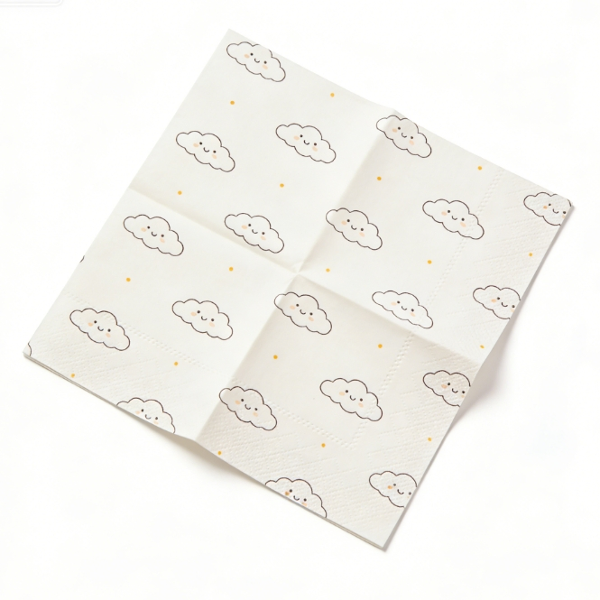OEM/OEM 3ply 21*21 Napkin Paper Printed Napkin Tissue Pocket Napkin for Hotel