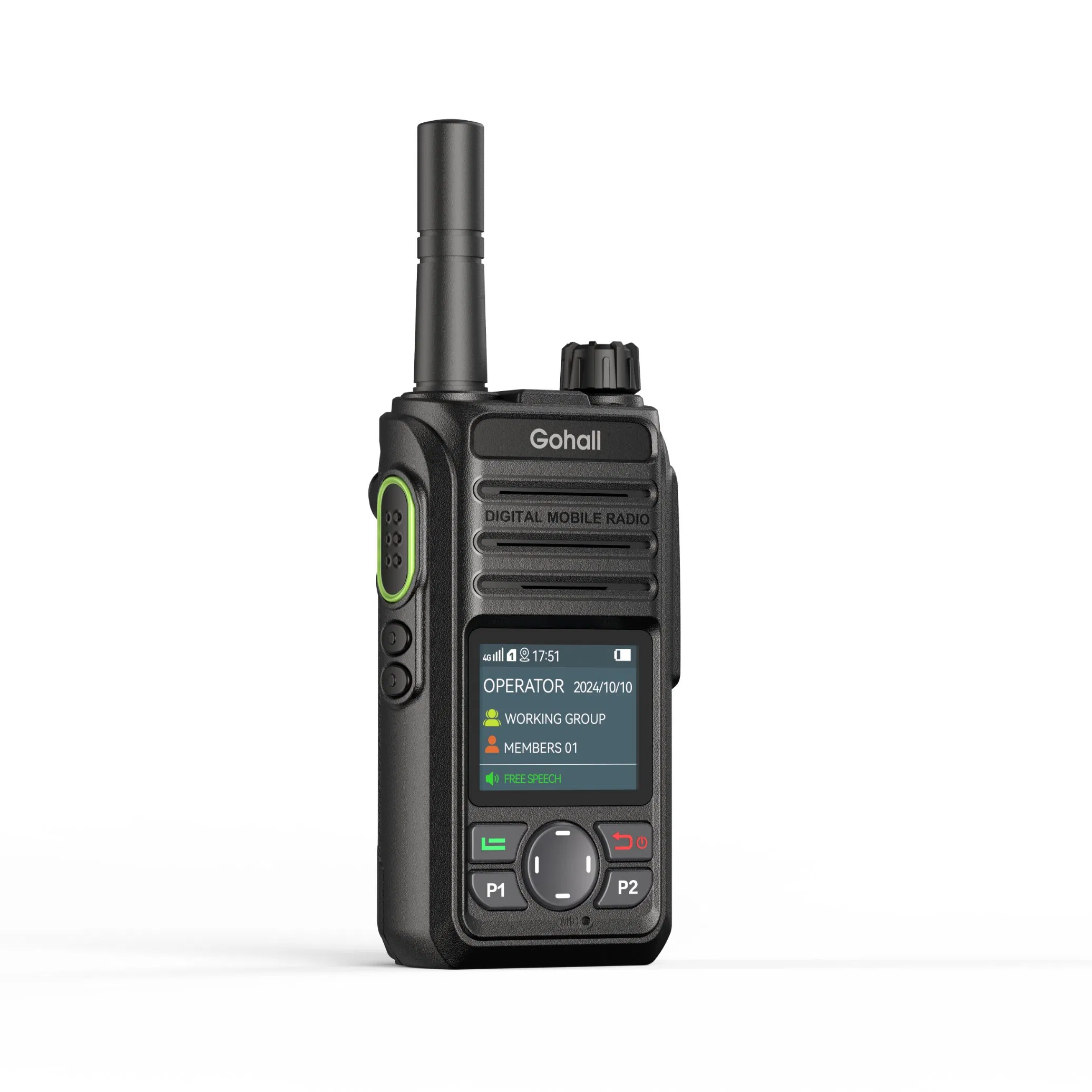Рация Walkie Talkie P-367c с GPS и глобальной связью
