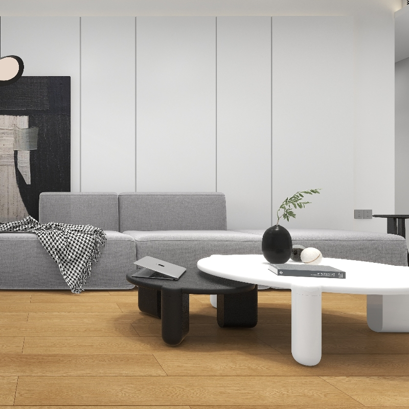 4mm-8mm Thickness Range Rigid Vinyl Flooring Spc Flooring