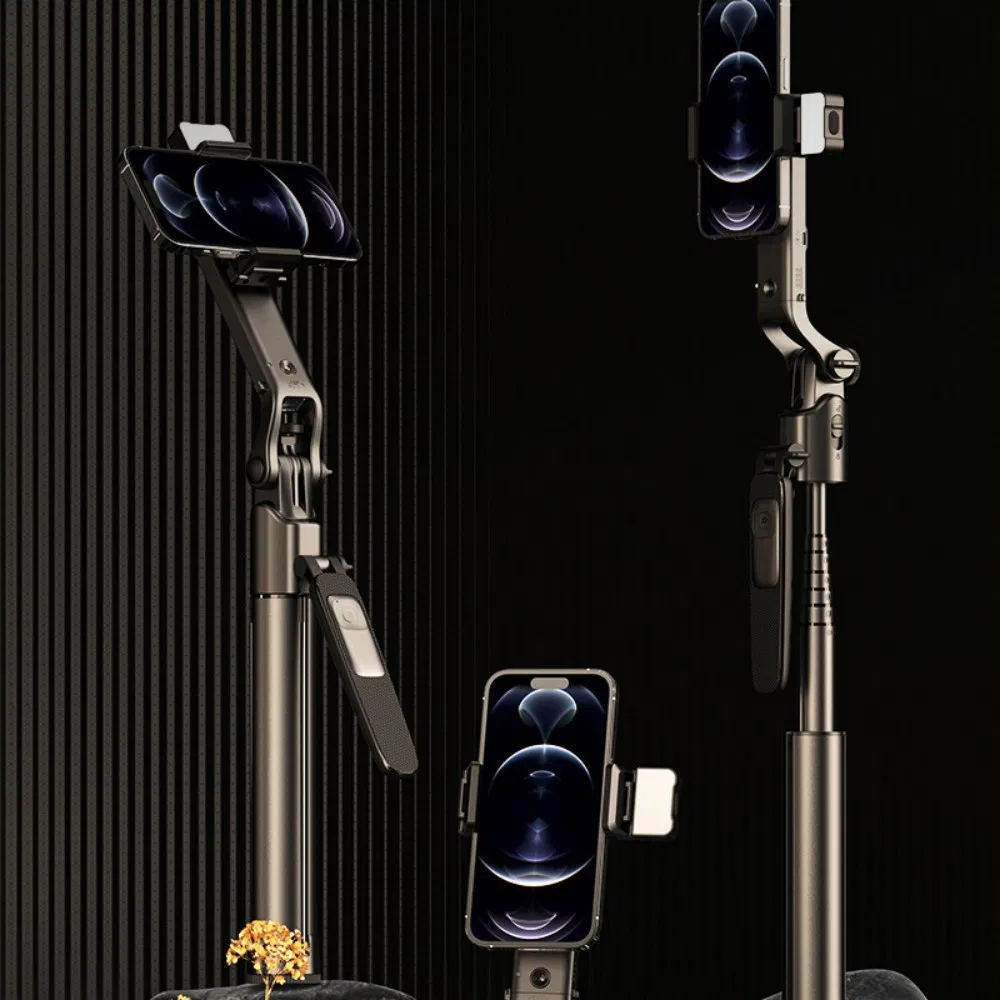 Hot Selling Face Tracking Live Broadcast Travel Portable Floor Stand Selfie Stick