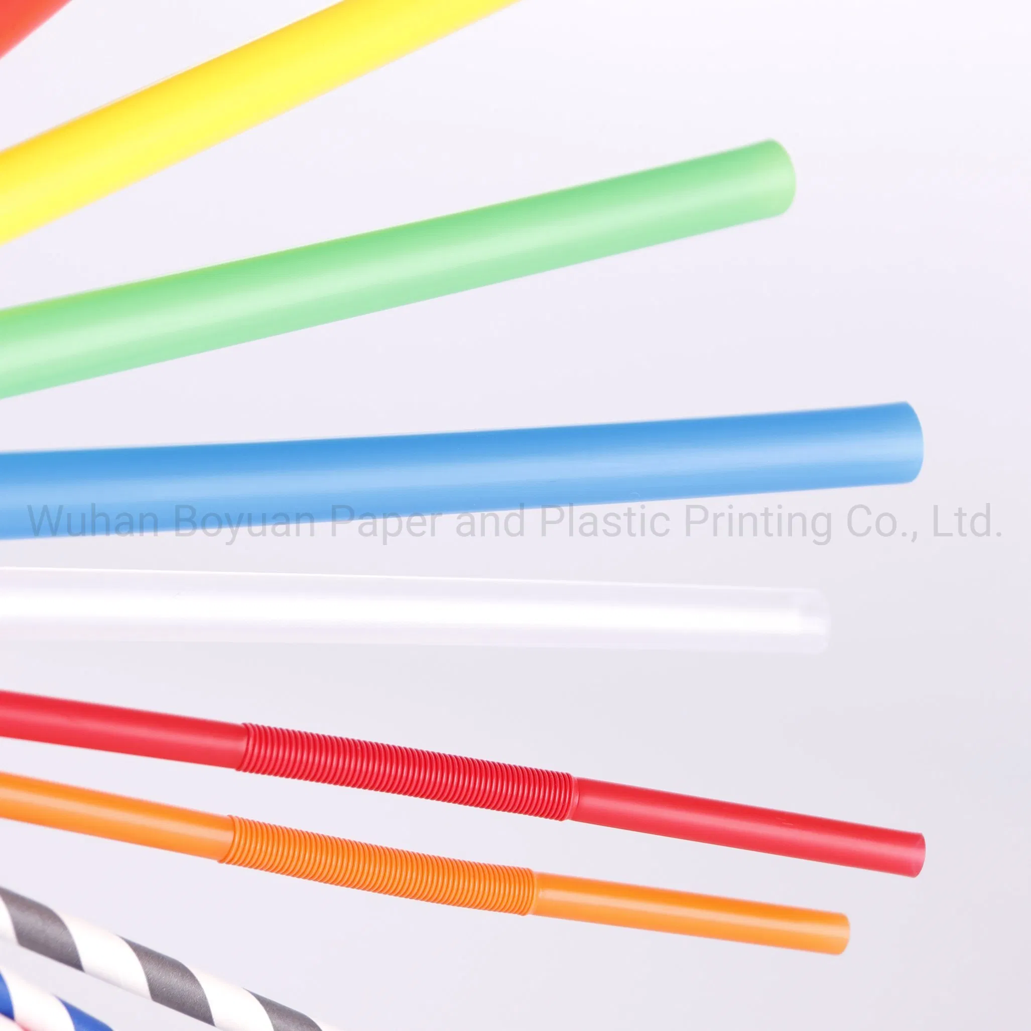 Food Grade Colorful Straigh Drinking Straw for Plastic Paper Cup