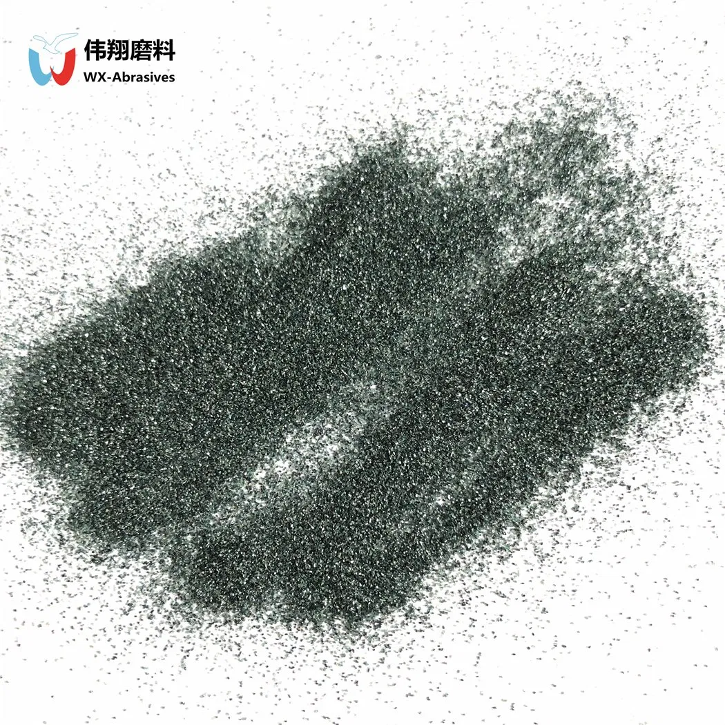 Зеленый карбид кремния высокой чистоты для абразивов и огнеупоров