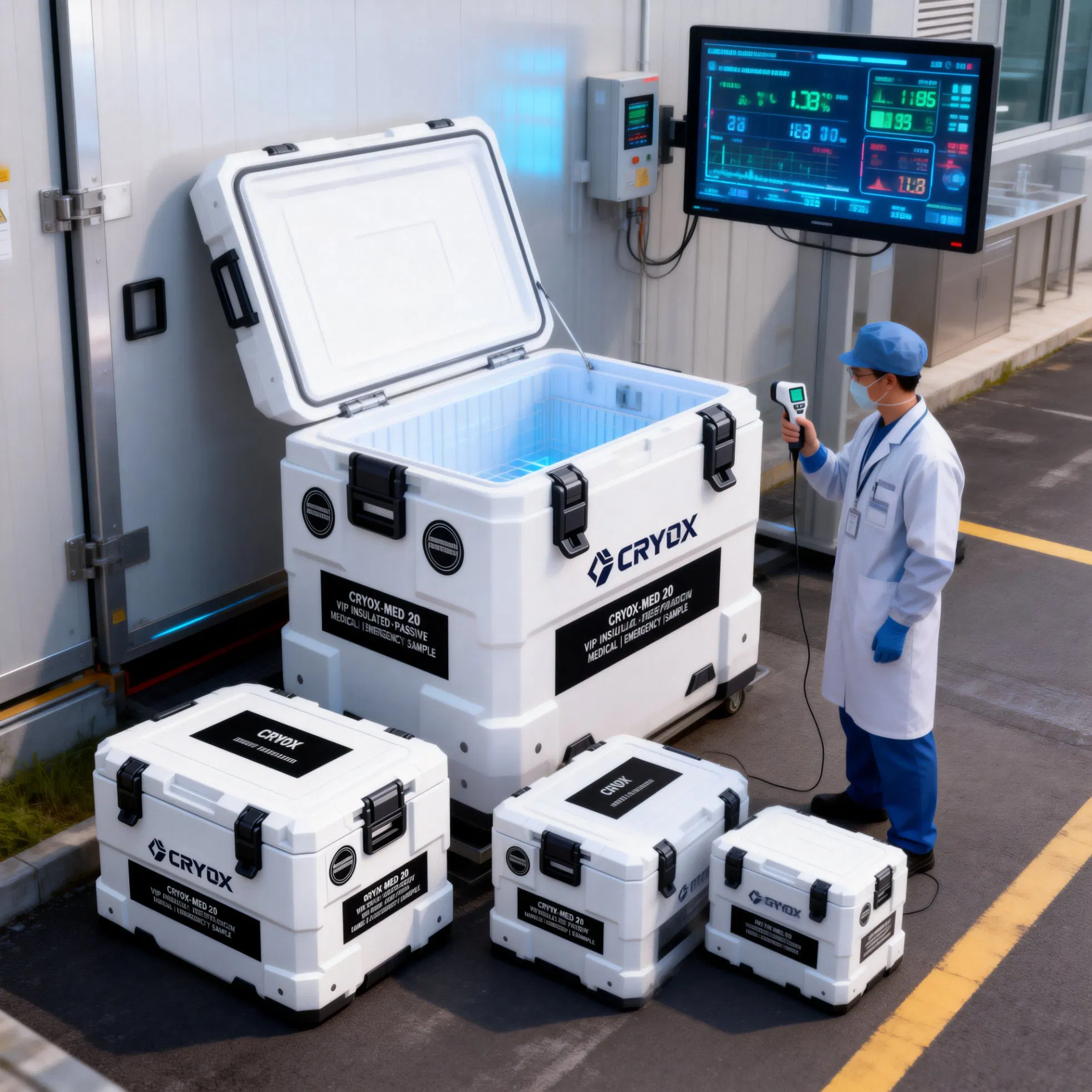 No Power Cold Chain Box for Emergency Vaccination