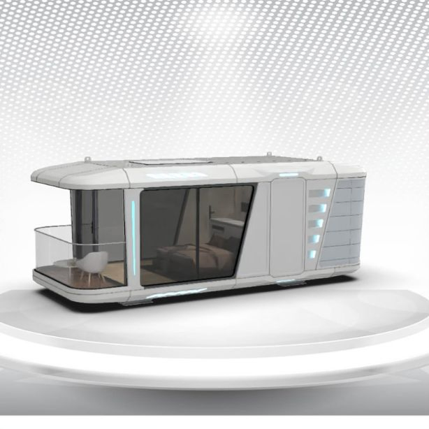 Steel Structure Scenic Resort High-End Integrated Smart House Mobile Container Home Mobile Capsule House