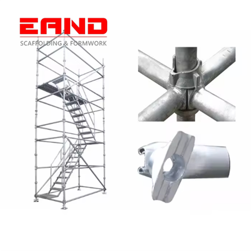 Construction Ringlock Cuplock Scaffolding High-Strength Steel Scaffold