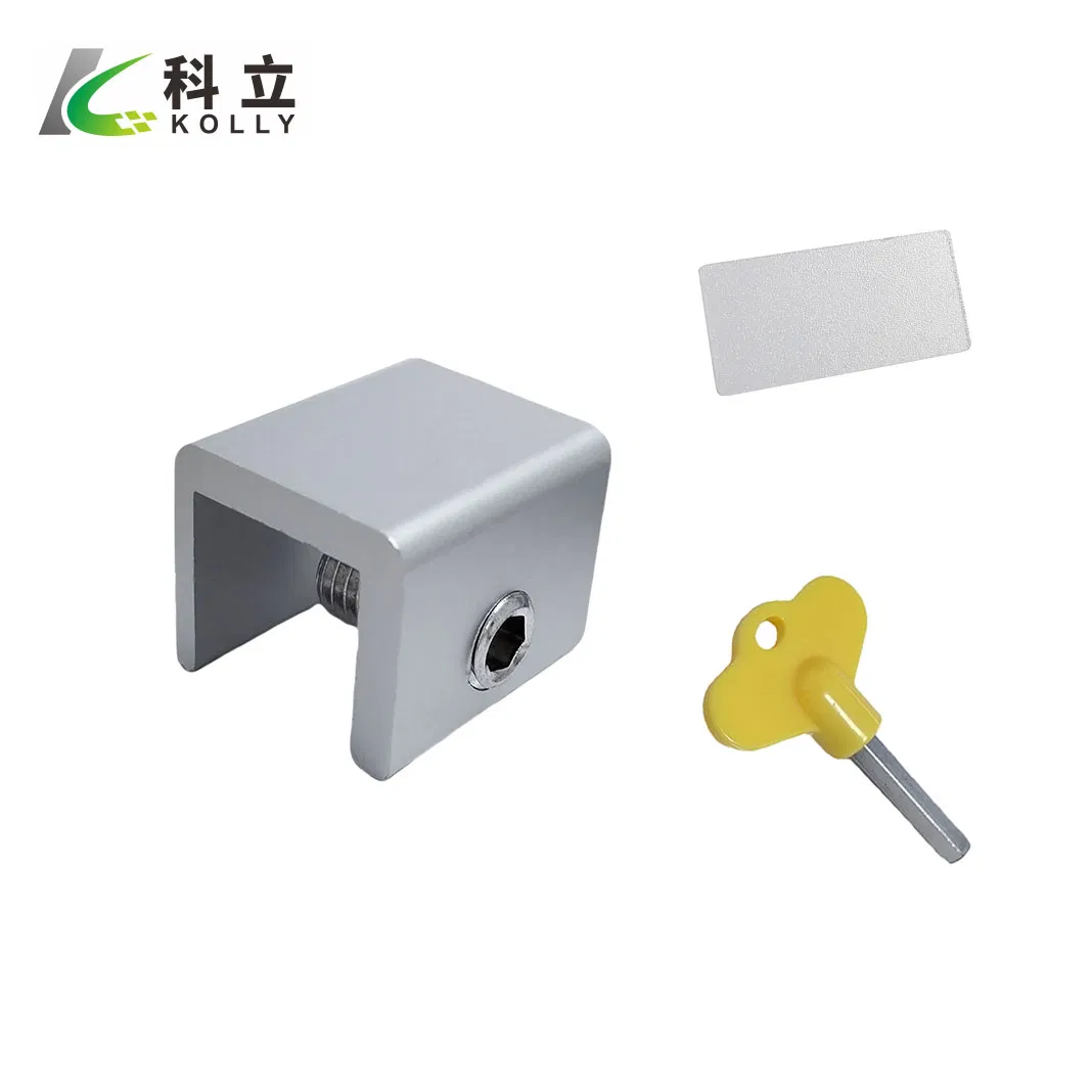 Safety Aluminum Sliding Window Lock Child Proof Anti Clip and Burglar Protection with Durable Hardware for Home