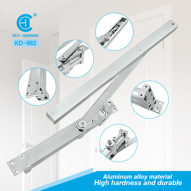 High Quality Hydraulic Adjustable Aluminium Concealed Door Closer