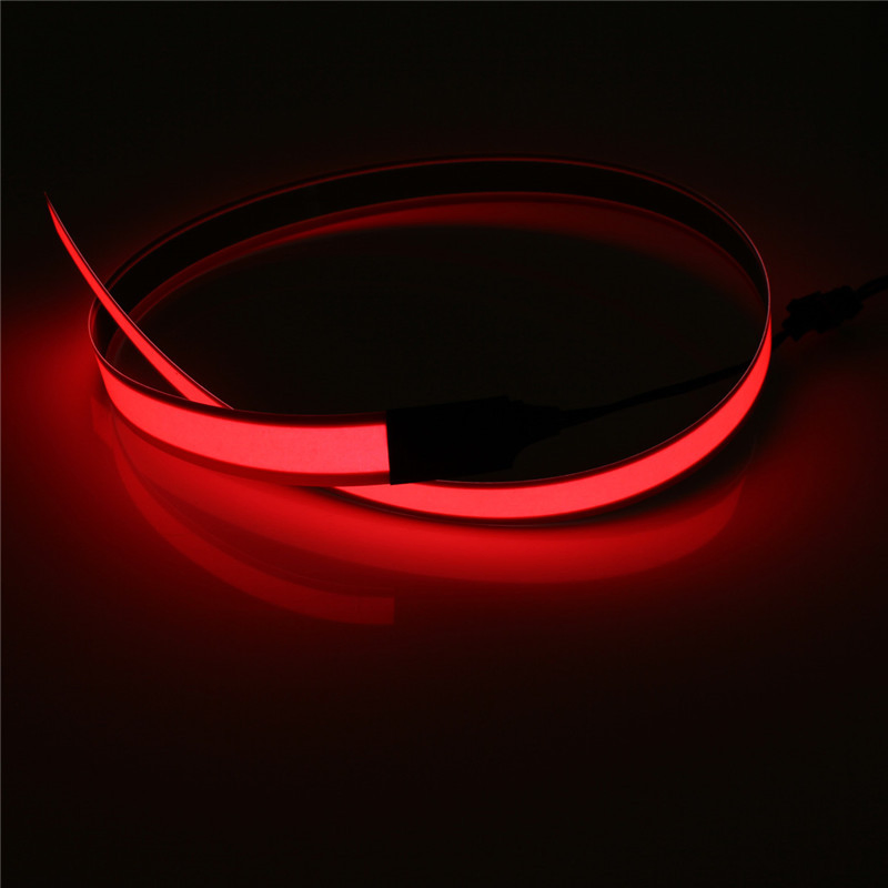 2024 New LED Light with 12V Driver Light Strip EL Cold Light 3V Battery Box Blue and Green Light Strip