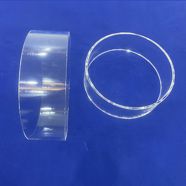 Factory Customized Quartz Glass Tube Transparent Heat Resistant Glass Tube