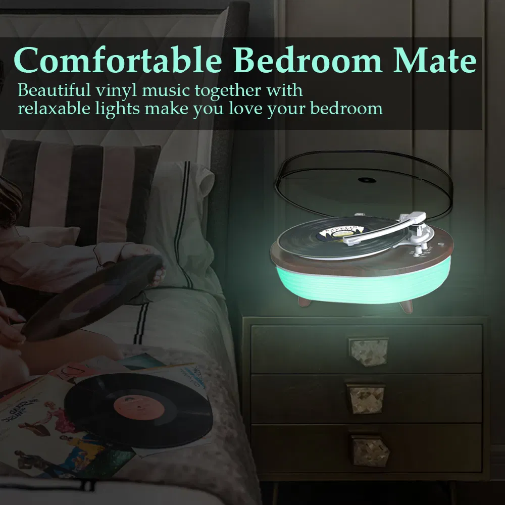 Проигрыватель виниловых пластинок Creative Oval Design