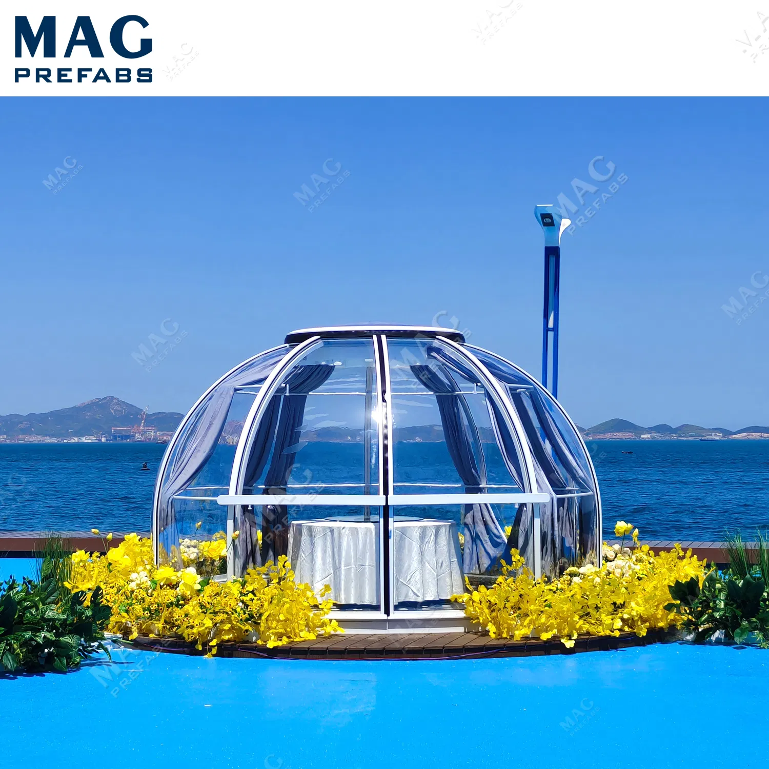 Prefab Garden Office Prefabricated Mini House 1 Unit Portable Shop Kiosk Summerhouses