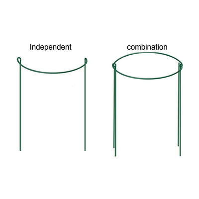 PVC Coated Steel Wire Garden Plant Support Holder