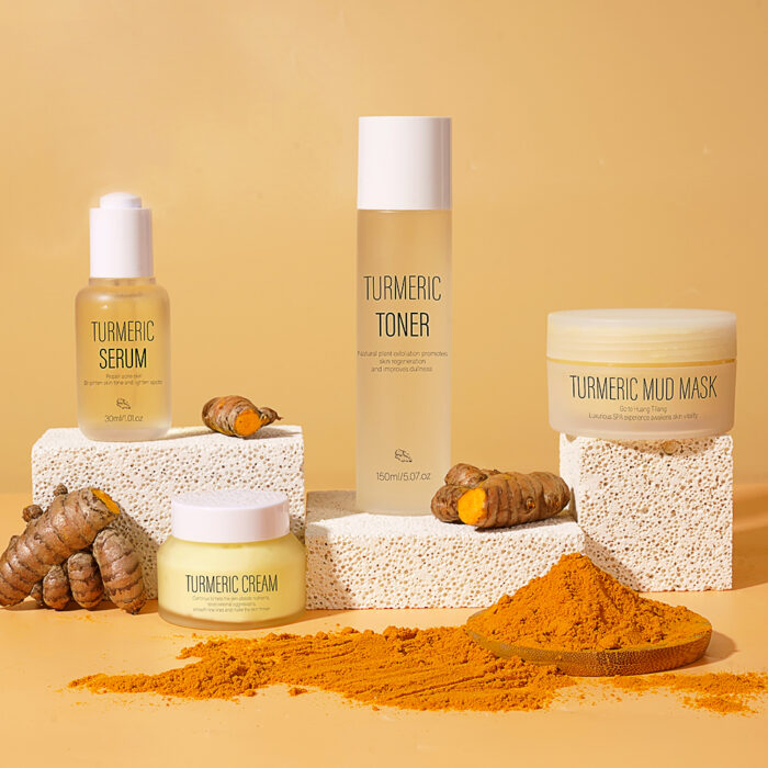 Organic Brightening Face Revitalizing Turmeric Facial Toner for Glowing Skin