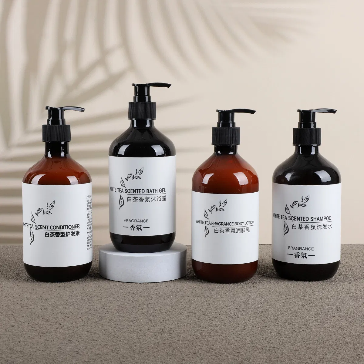 Hot Selling Hotel Disposable 500ml Shampoo and Shower Gel Bathing Supplies