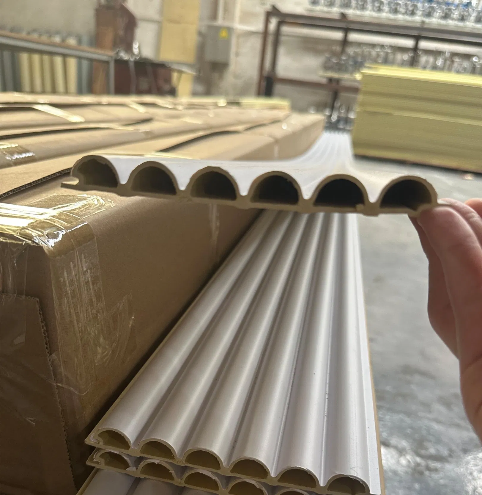 Waterproof 3D WPC Wall Panel for Indoor Decoration