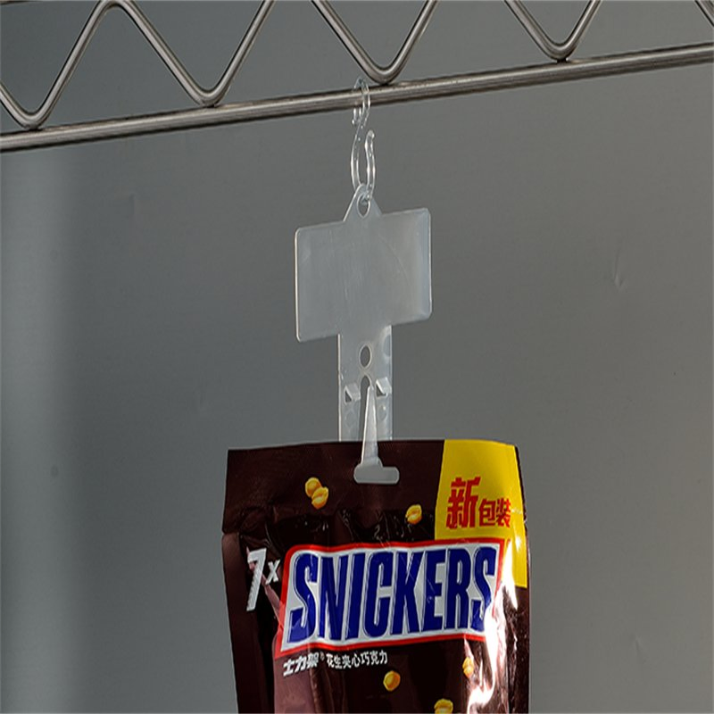 Plastic Hanging Display Supermarket Retail Stores Shelf Clip Strip