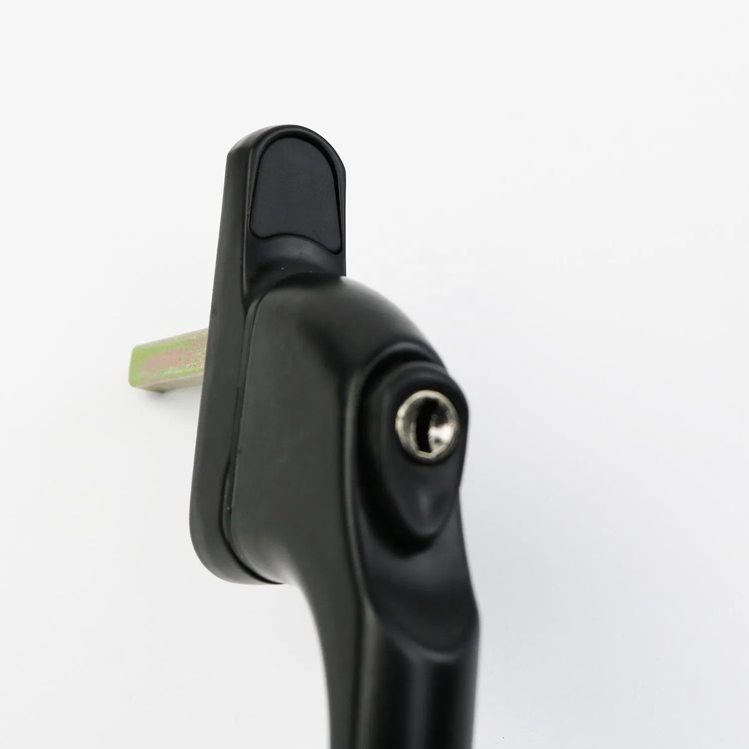 Powder Coating Zinc Alloy European Aluminium Window Square Shaft Handle with Lock