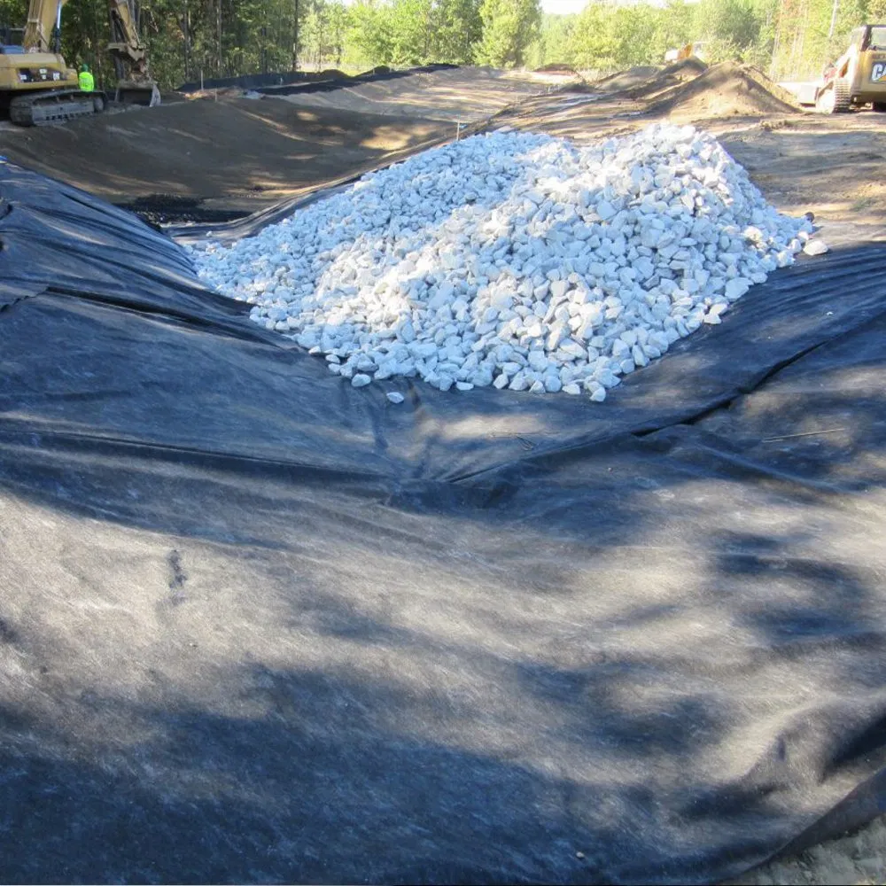 200g 300g Nonwoven Geotextiles PP Pet Garden Road Construction Geotextile Fabric