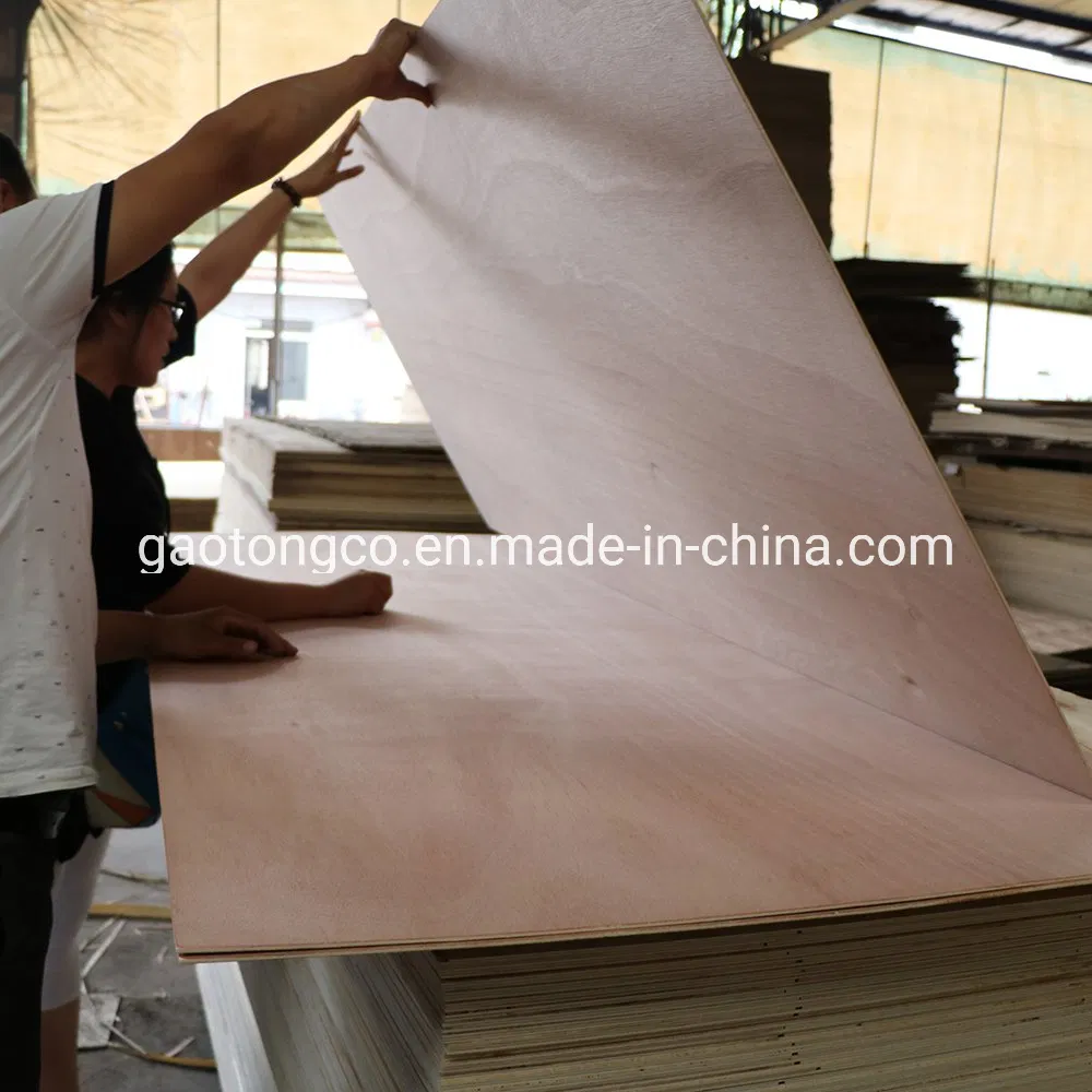 915*2135*3mm Poplar Core Okoume Plywood Door Skin Panel for Interior Door