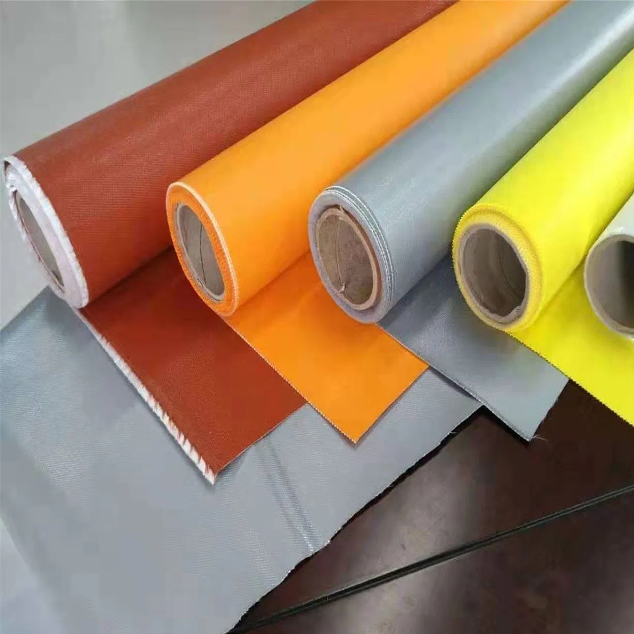 590GSM Silicone Coated Fiberglass Fabric for Welding Cloth