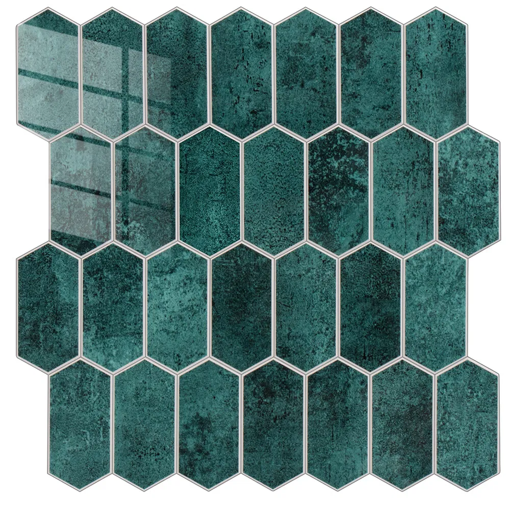 3mm Self-Adhesive Easy-Install Modern Style Home Decor China New Building Material Gold Mosaic 3D Wall Tile Mosaic-3mm Aluminum