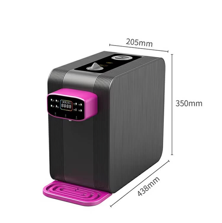 Portable Hydrogen-Rich Water Drinking Machine with High Speed Hydrogen Dissolving Capacity 4000ppb Micro Nano Bubbles