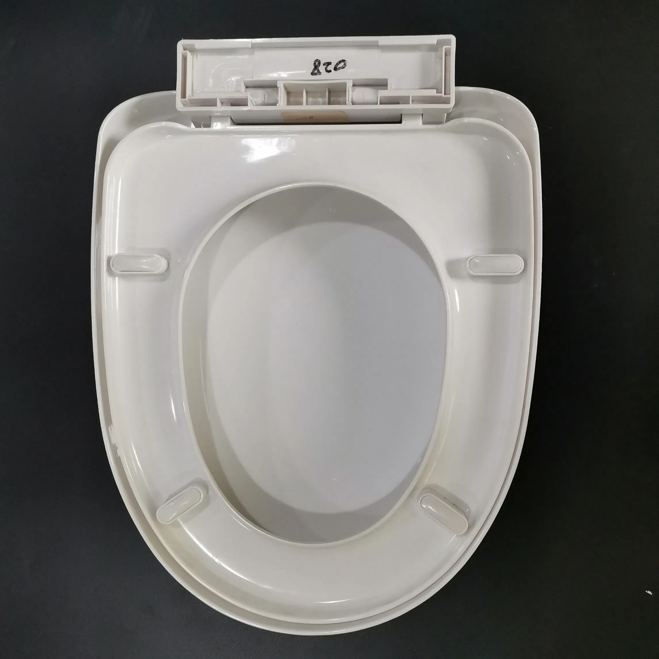 Kids and Child PP Quick Release Toilet Seat Slim and Wrap Over Style Slow-Close Wc Toilet Seat