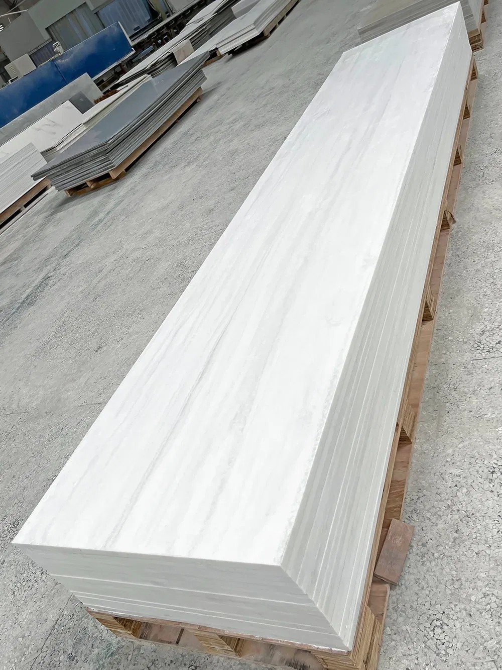 Jazz White Artificial Marble Acrylic Solid Surface Slab
