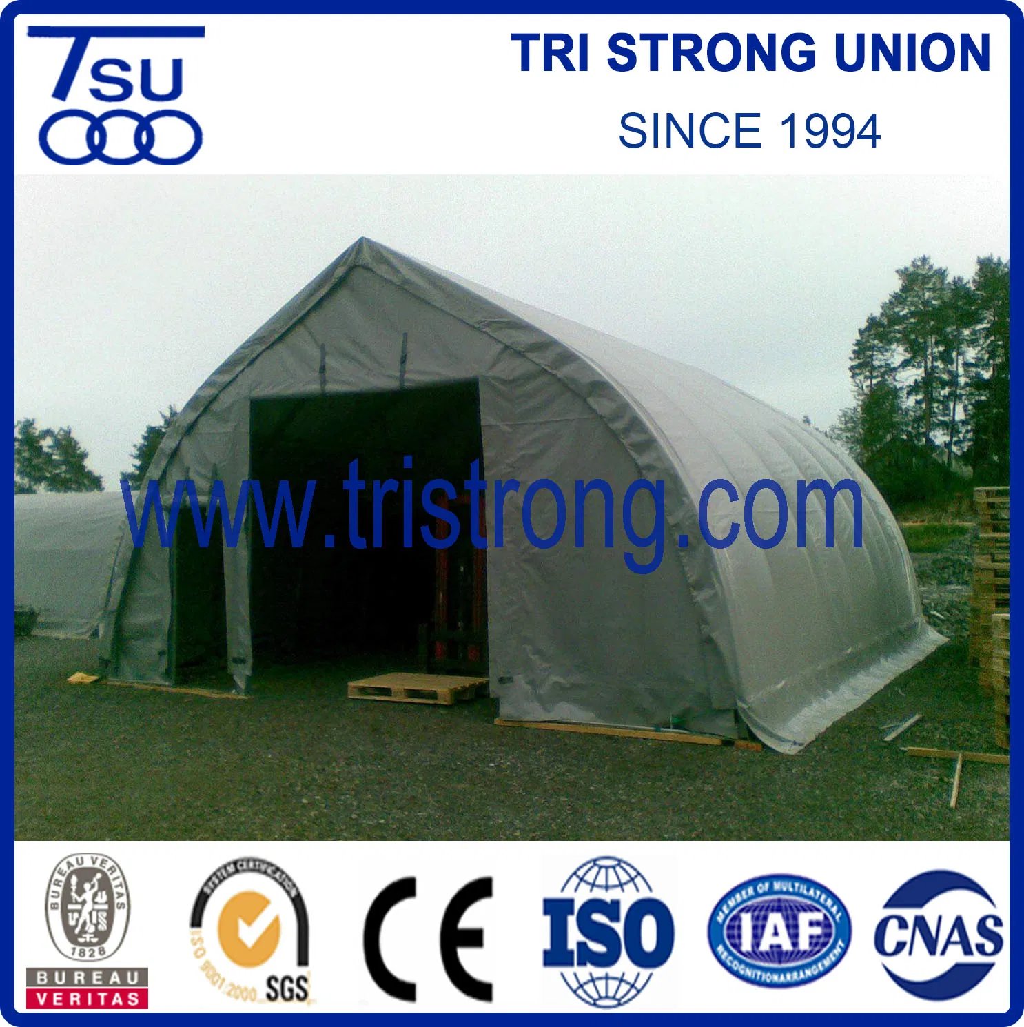 Peak Roof Tent with Steel Square Tube Frame (TSU-1536S/TSU-1639S/TSU-2430S/TSU-3240S/TSU-3250S)