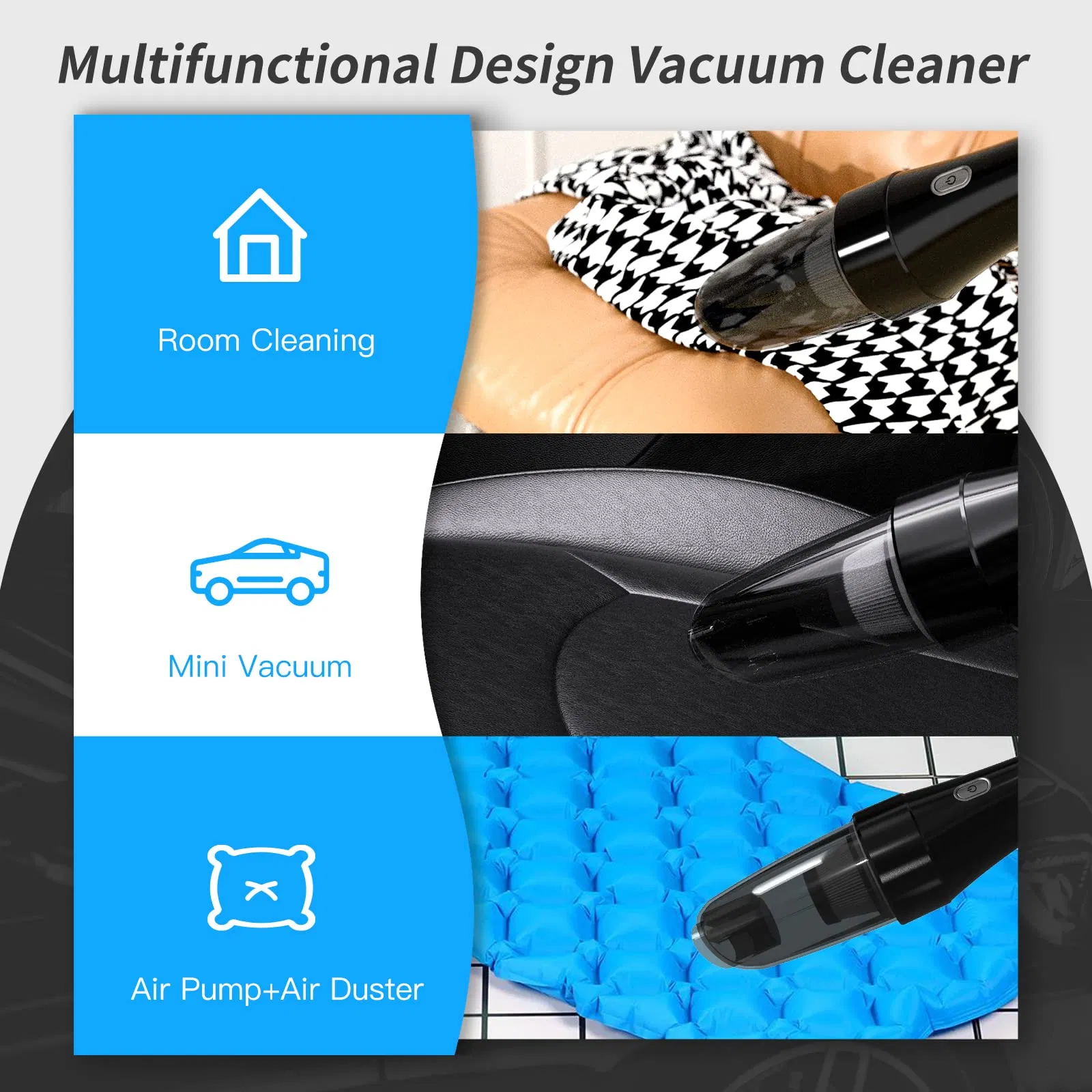 Wholesale 8500PA Strong Power Car Vacuum Cleaner
