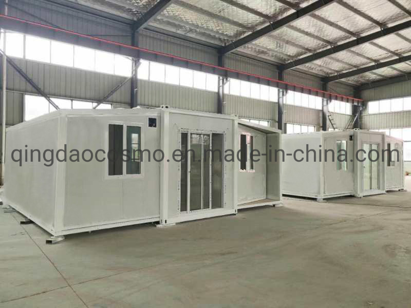 Fast Installation 3 Bedroom Luxury Container Home 20 Feet Container Home Expandable Prefabricated House Container Convenient Mini Wood Grain House with