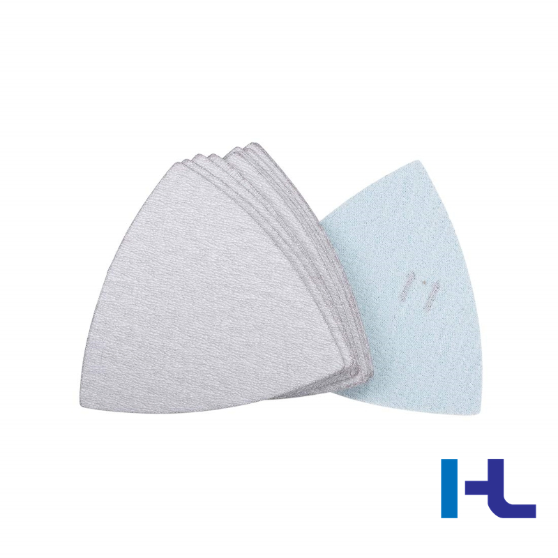 2", 3", 4", 4.5", 5", 6", 7", 8" Inch White Coated Ceramic Aluminum Oxide Hook and Loop Sanding Sand Abrasive Disc for Polishing Car