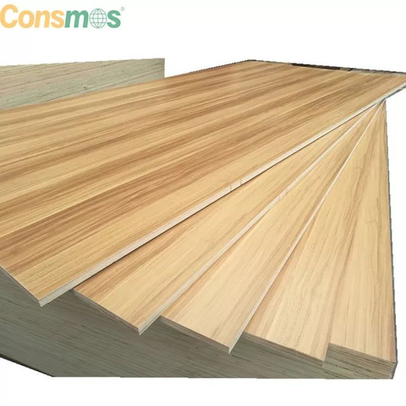 Linyi Consmos 4*8' 18mm Melamine Paper Faced Plywood for Furniture