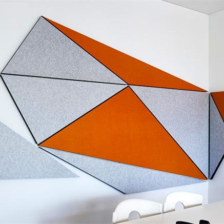 Soundproof Acoustic Felt Pet Panel Composition Polyester Fiber Wall Decorative Panel
