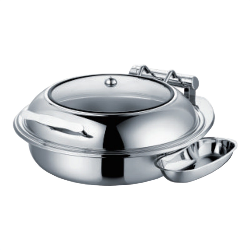 Hot Sale Buffet Equipment Stainless Steel Round Luxury Chafing Dish