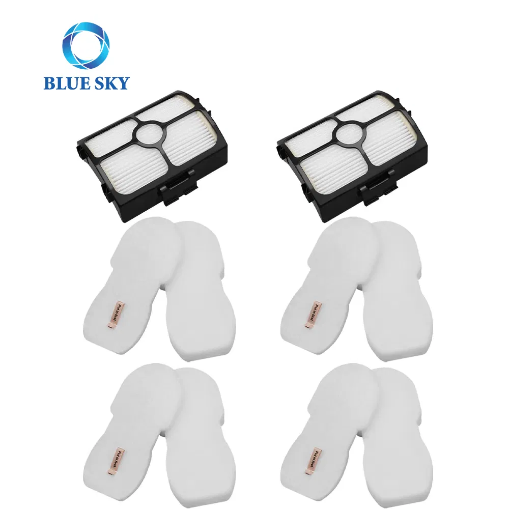 Replacement H12 Foam Felt Filter Set for Shark Hz3000 Hz3002 Hz3002UK Stratos Ultralight Corded Stick Vacuum Cleaner