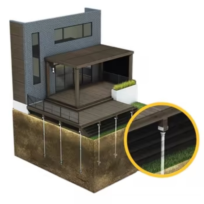 Screw Pile Foundation Anchor Galvanized Ground Screw Pile for Solar Farm Mounting