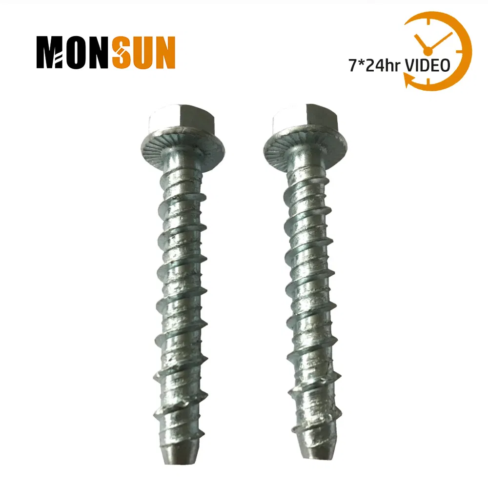 Анкерный болт с шестигранной головкой для бетона