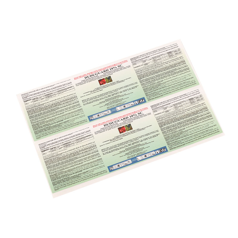High Visibility Pesticide Labels Display Hazard Signals Clearly
