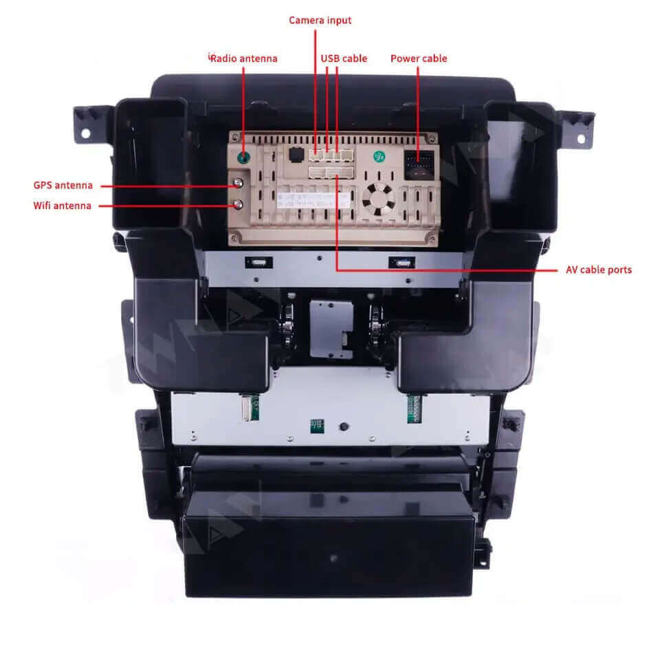 Автомагнитола Android с CarPlay для Nissan Patrol Y61 2010-2021
