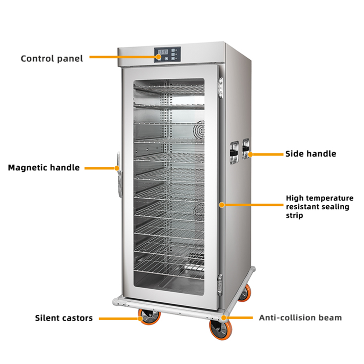High-Quality Portable Catering Warmer Cart for Events and Banquets