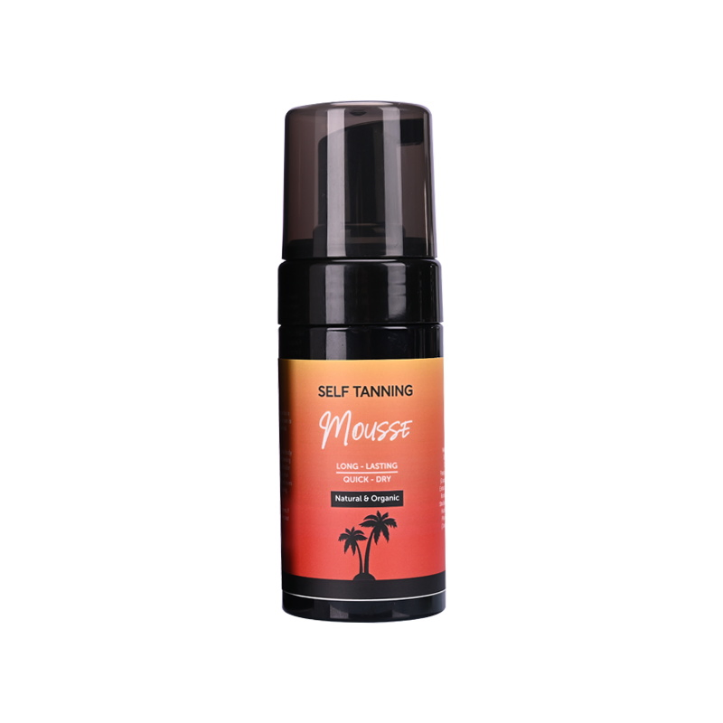 Beauty Cosmetics Skin Care Natural Ingredients Self Tanning Mousse Dark Tan Self Tanning Mousse