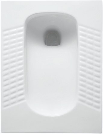 Bathroom Accessories Home Squat Pan White Ceramic Squat Toilet