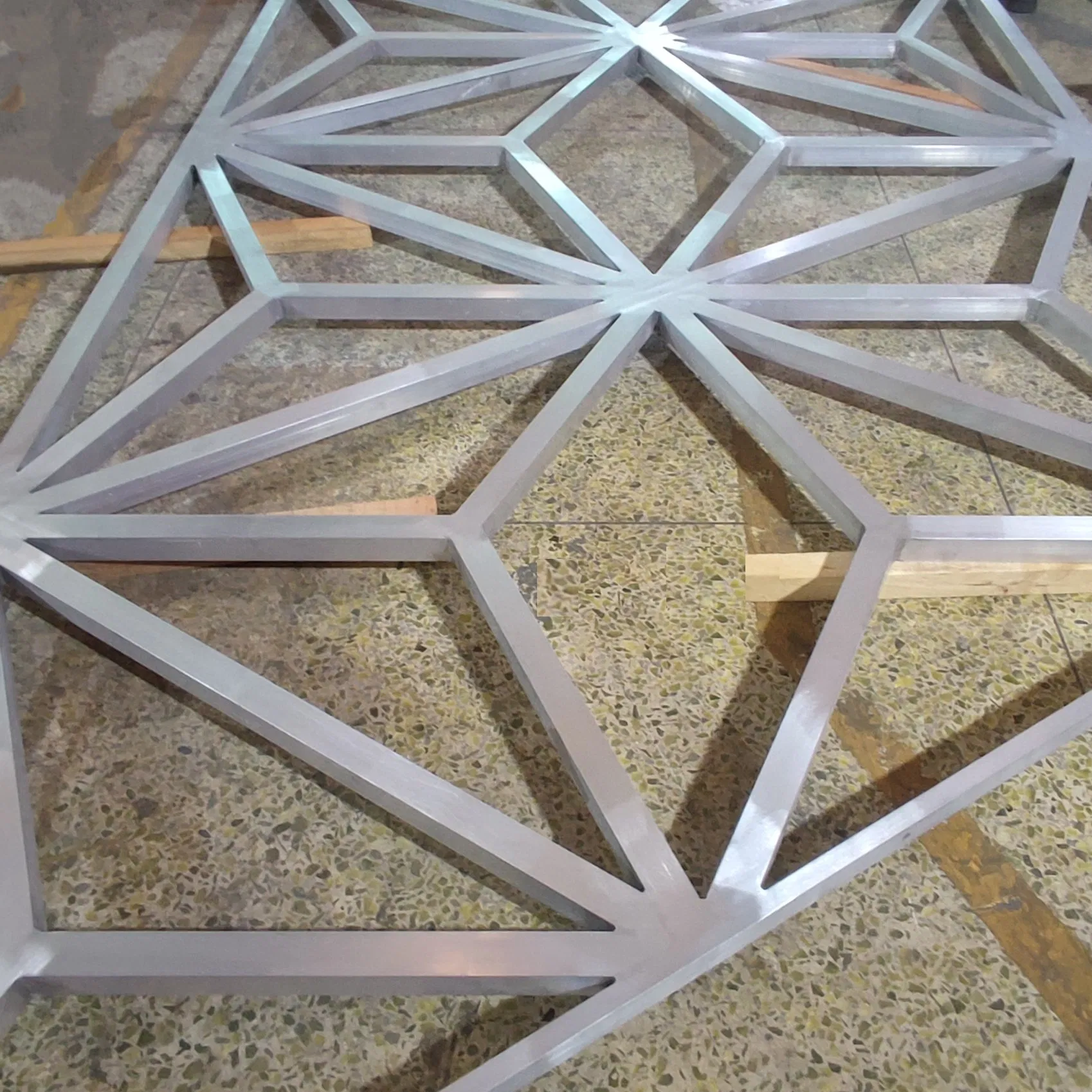 Pre-Fabricated Aluminium Screen Panel Ceiling Decoration