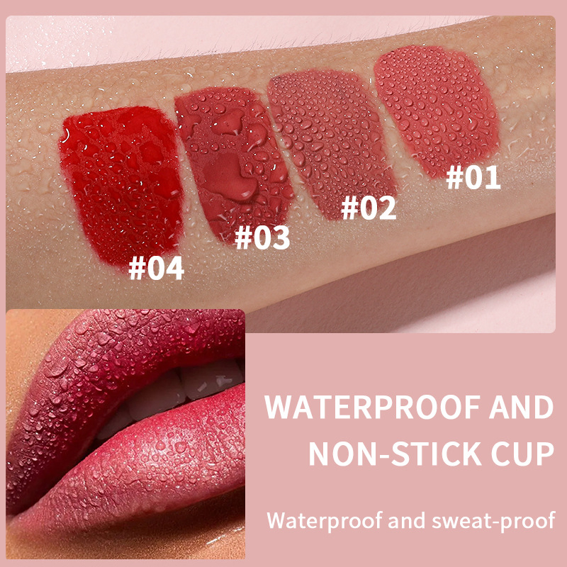 Waterproof Lipgloss for Eco-Friendly Beauty with Soft Mist Matte Texture
