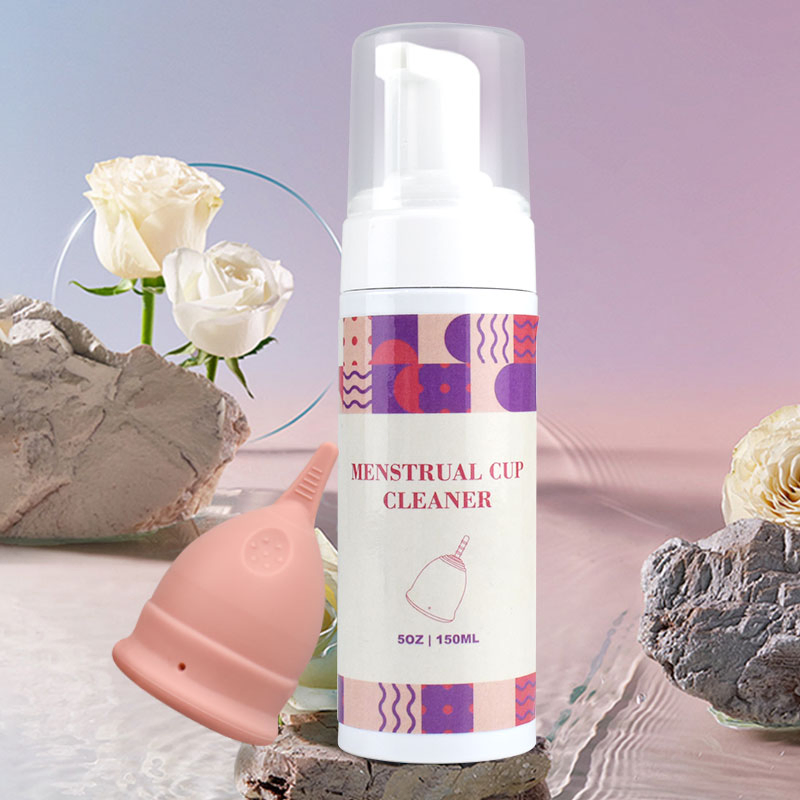 Menstrual Cup Disc Wash - Foaming Cleaner - Organic and Natural Ingredients - Healthy and Safest Way to Sterilize Copa Menstrual Cup